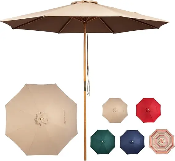 42 Inch Blue Wave Umbrella