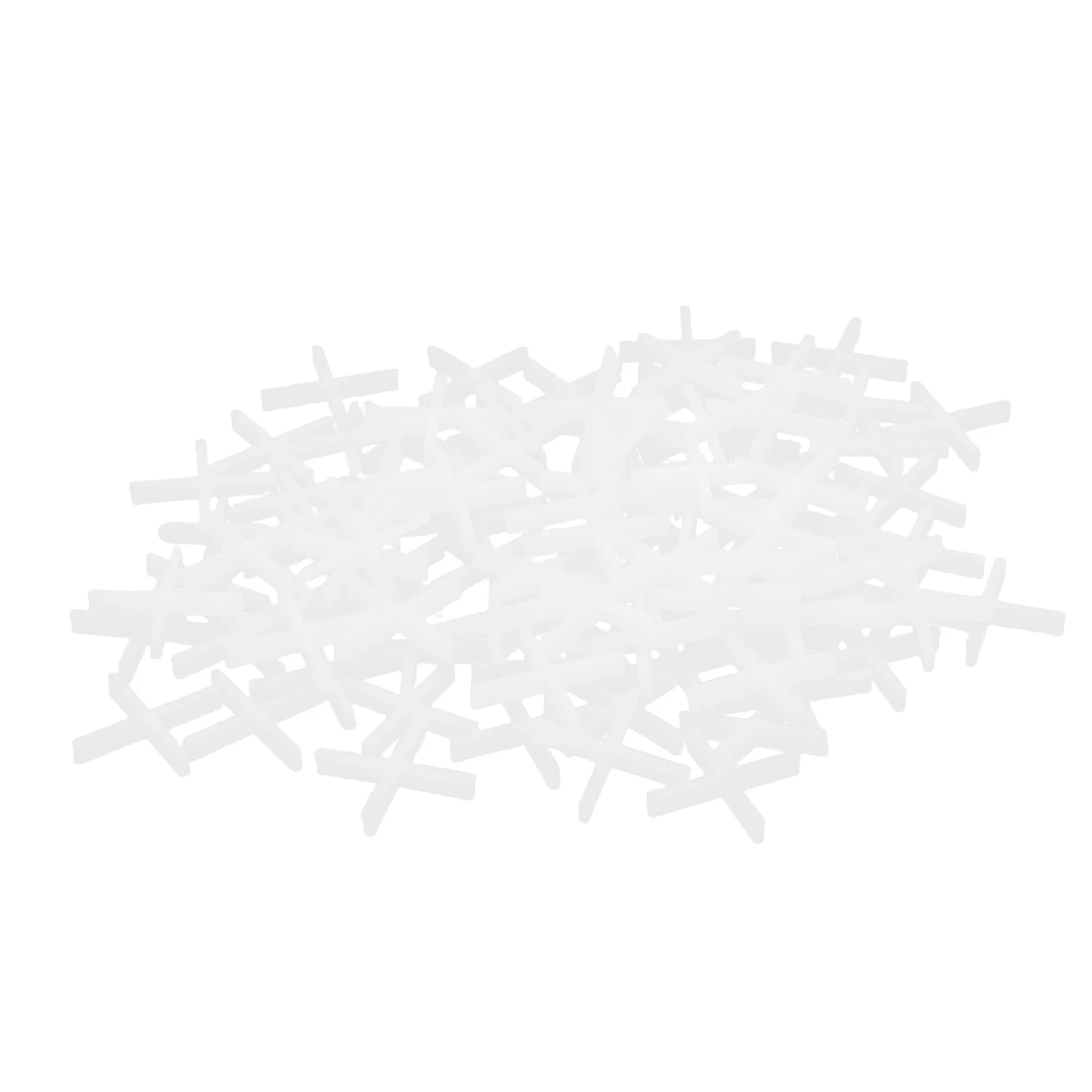 500 قطعة فاصل متقاطع 1.5 مللي متر مشابك تسوية بلاط البورسلين البلاستيكية للجدار الأرضي مجموعة أدوات محاذاة بلاط السيراميك القابلة لإعادة الاستخدام مع