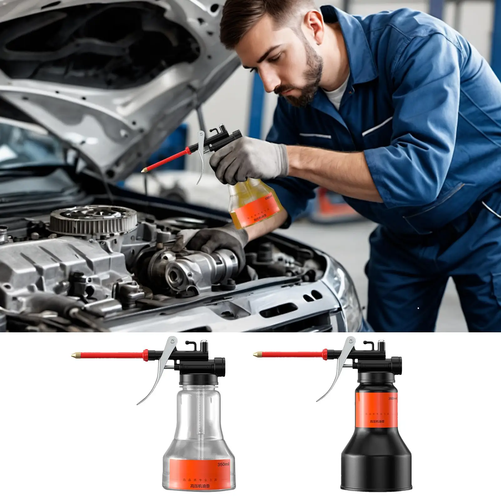 

Масленка 350 мл, распылитель для смазки, распылитель с прямым носиком, автомобильные аксессуары для мастерской электронных устройств