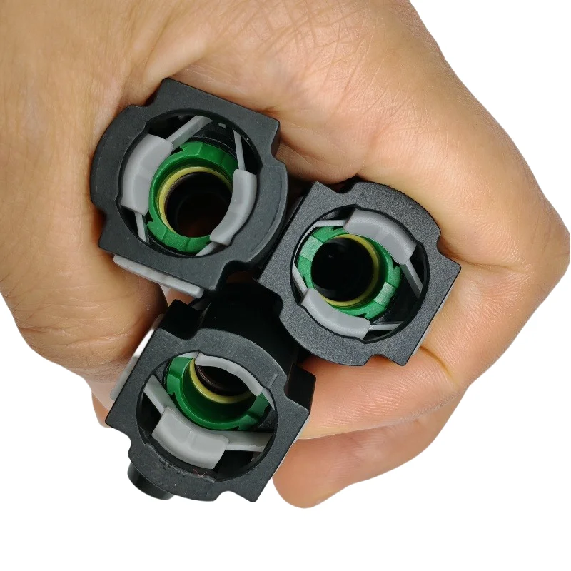 9.89 ID10 female plastic connector auto Fuel line quick connector 180 90 135 degree gasoline filtermale connector for 2pcs a lot