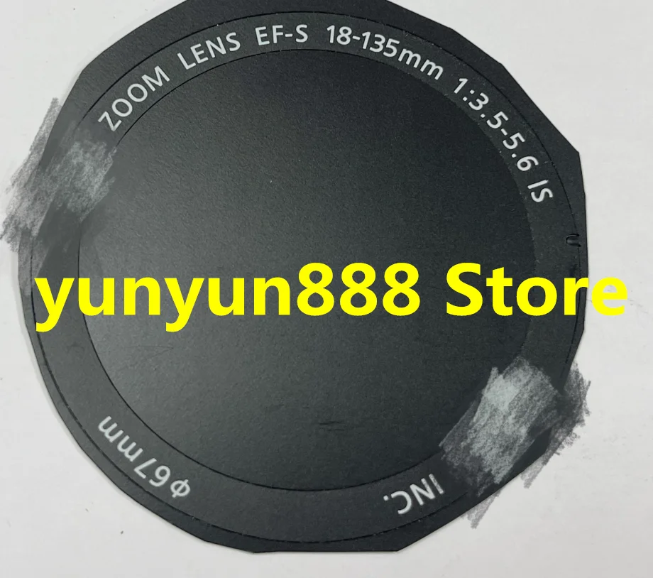 Perbaikan Perakitan Cincin Nama Depan Asli Baru untuk Lensa Canon EF-S 18-135 Mm 18-135Mm F/3.5-5.6 IS STM