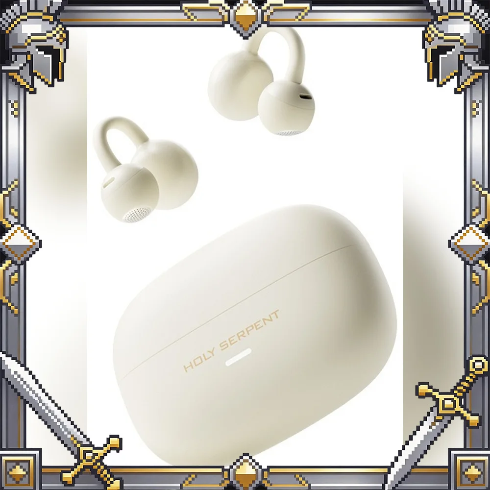 HOLY SERPENT Mido Wireless Bluetooth Earbuds with Noise Cancelling and Charging Case For Gifts