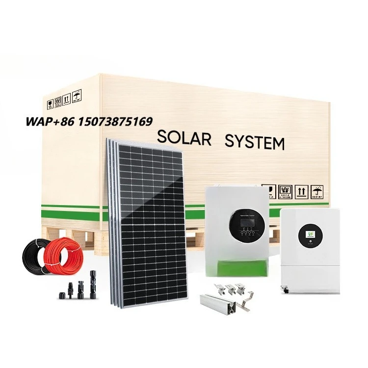 Complete Home Solar System Kit 5kw 10kw 12kw Hybrid Solar Battery Energy System10kwh 20kwh 30kwh 40kwh Lithium Batteries