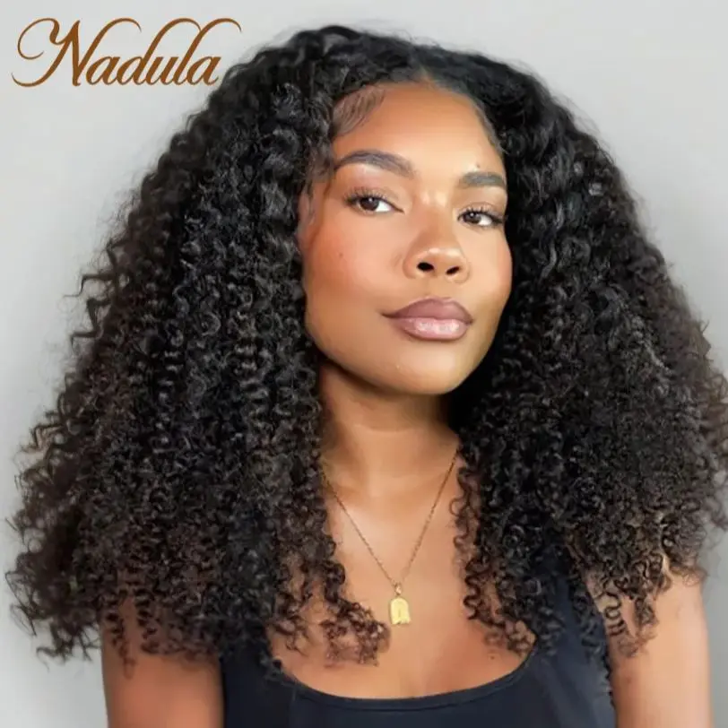 

Nadula Hair Kinky Curly Wig U Part Human Hair Wig Easy To Wear Put On And Go Virgin Human Hair Wigs
