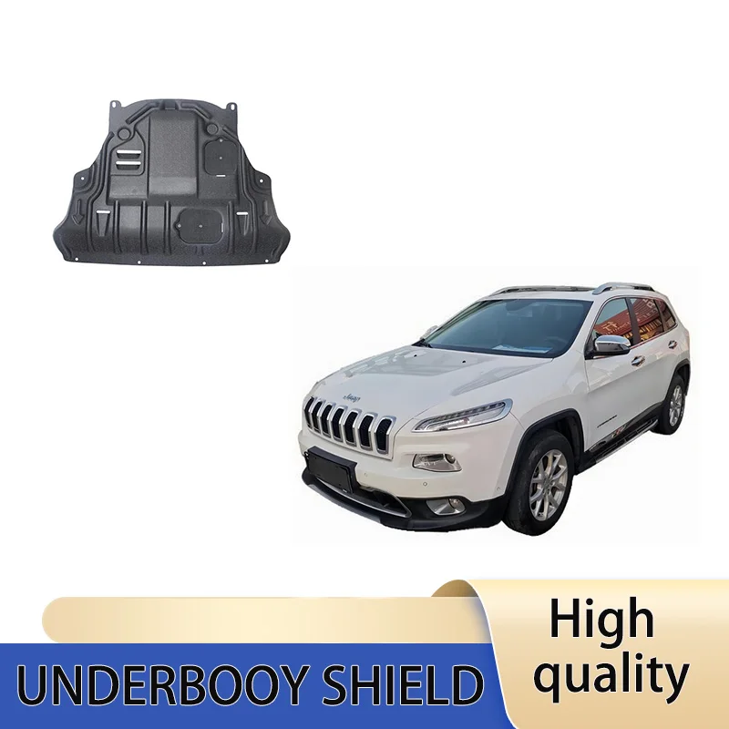 Under Engine Guard Splash Shield Mud Fender Exterior Parts for Jeep Cherokee 2014