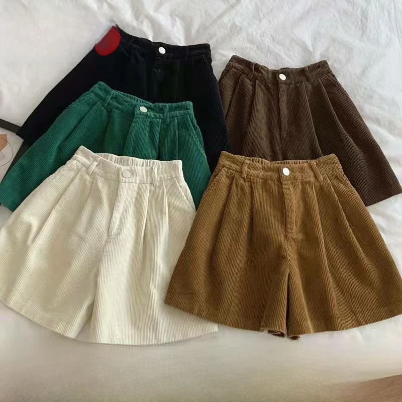 

Модные вельветовые широкие брюки, женские брюки из искусственной кожи, весна-лето, прямые брюки с высокой талией