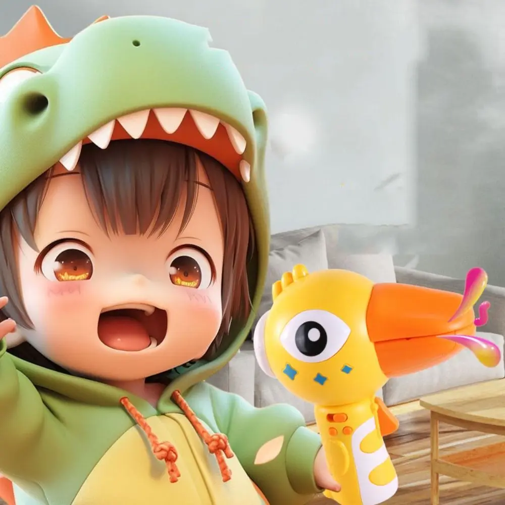 ของเล่นพลาสติกนกพูดได้ บันทึกเสียงได้ เปลี่ยนเสียงได้ ของเล่นนกการ์ตูน ฝึกการออกเสียงด้วยไฟฟ้า