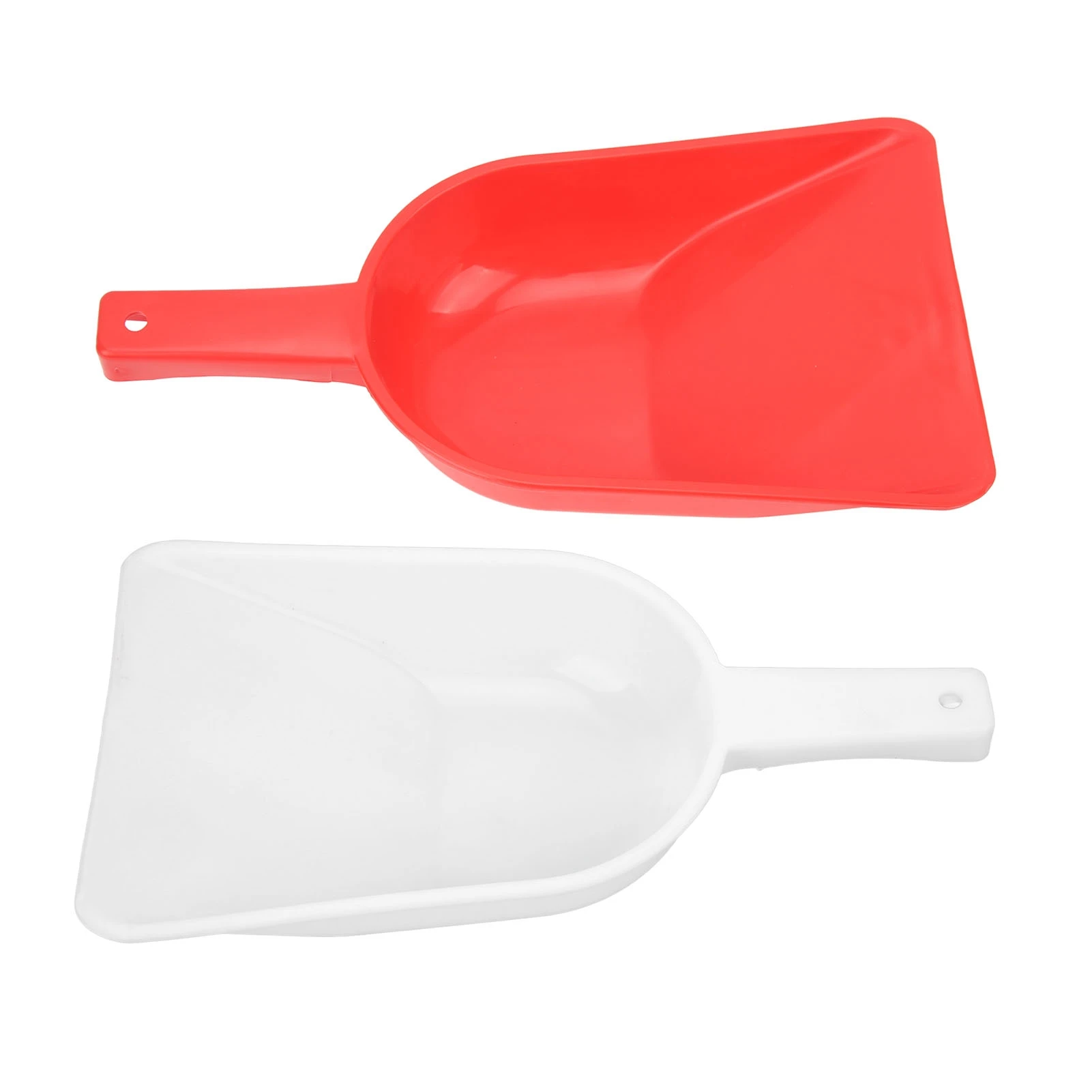

Hand Tool Ice Shovel Plastic Feed Shovel Easy Clean PE Refrigerator Ice Mini Snow Scoop Handle with Hook Refrigerator Ice Shovel