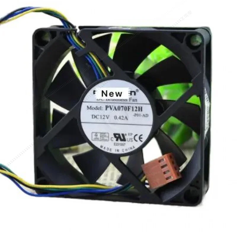 

W For Foxconn PVA070F12H -M01-AB DC 12V 0.42A 4-wire 70x70x20mm Server Cooling Fan