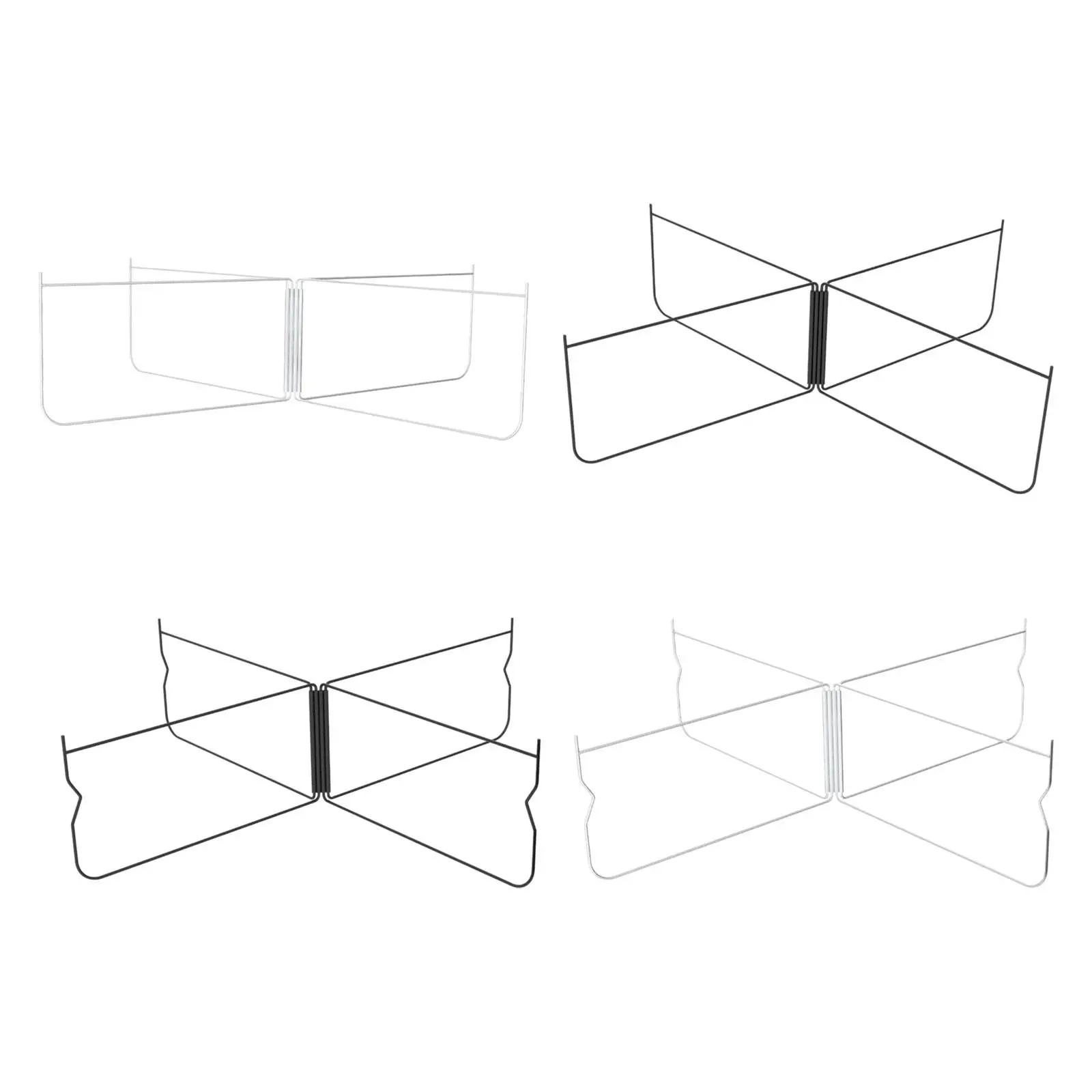 Foldable Cooler Stand Stainless Steel Storage Bin Stand Strong Load Bearing Lightweight Fridge Ice Box Holder for BBQ Outdoor