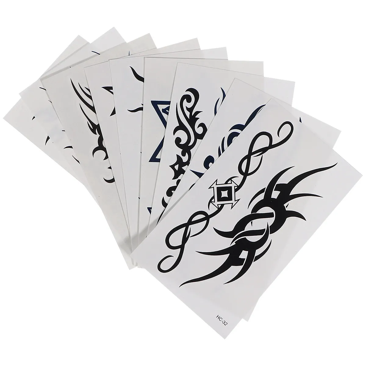 

36 шт. одноразовых водостойких тату-наклеек: сексуальные татуировки-тотемы, детские наклейки для лица с блестками, временные маленькие узоры, легко смываются