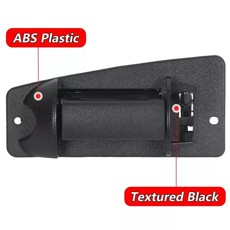 ABTJ-1Pair Rear Outer Door Handle 15758172 15758171 For Chevy Silverado GMC Sierra Pickup Truck 1999-2007 Outside Handle Pull