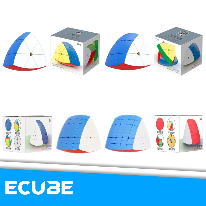 

[ECube] SengSo 5 Axis Series 2x2 3x3 4x4 5x5 Magic Cube Professional NEO Speed Twisty Puzzle Brain Teasers Educational Toys