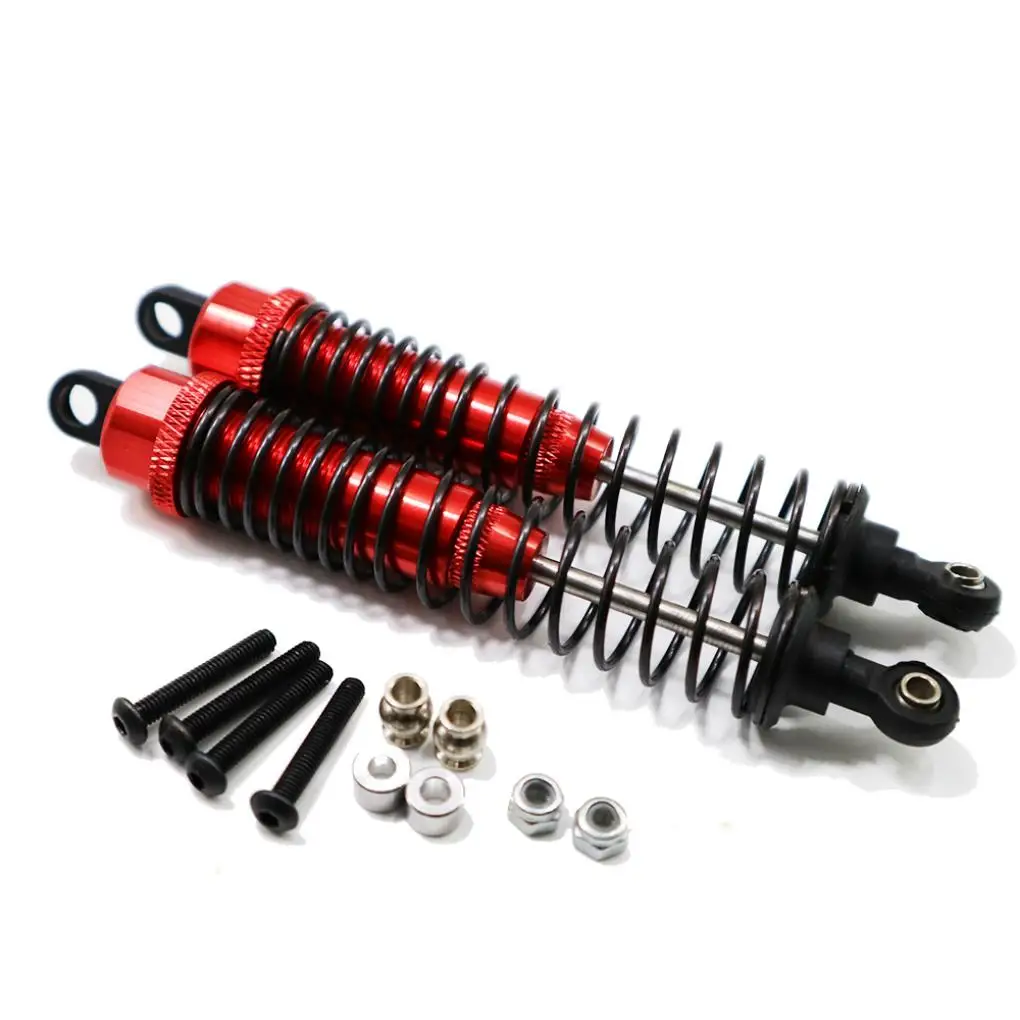 

Aluminum Alloy 1 10 Front Rear Shock Absorber 2pcs Wear-resistant Rc Front Rear Shock Absorber For RGT 86100 86100JC