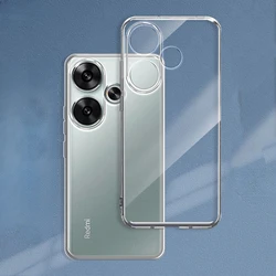 For Redmi Turbo 3 Soft TPU Phone Case for REDMI Turbo3 TURBO3 Transparent Cover Shell Clear Silicone Protective Back Coque