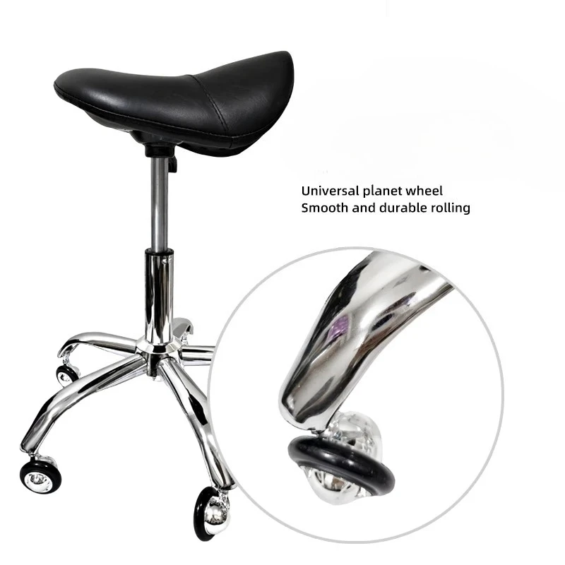 ‌Adjustable Pet Grooming Table with Swivel Chair -Professional Dog Salon Stool Cat Grooming Station Haircut Saddle Seat for Pets