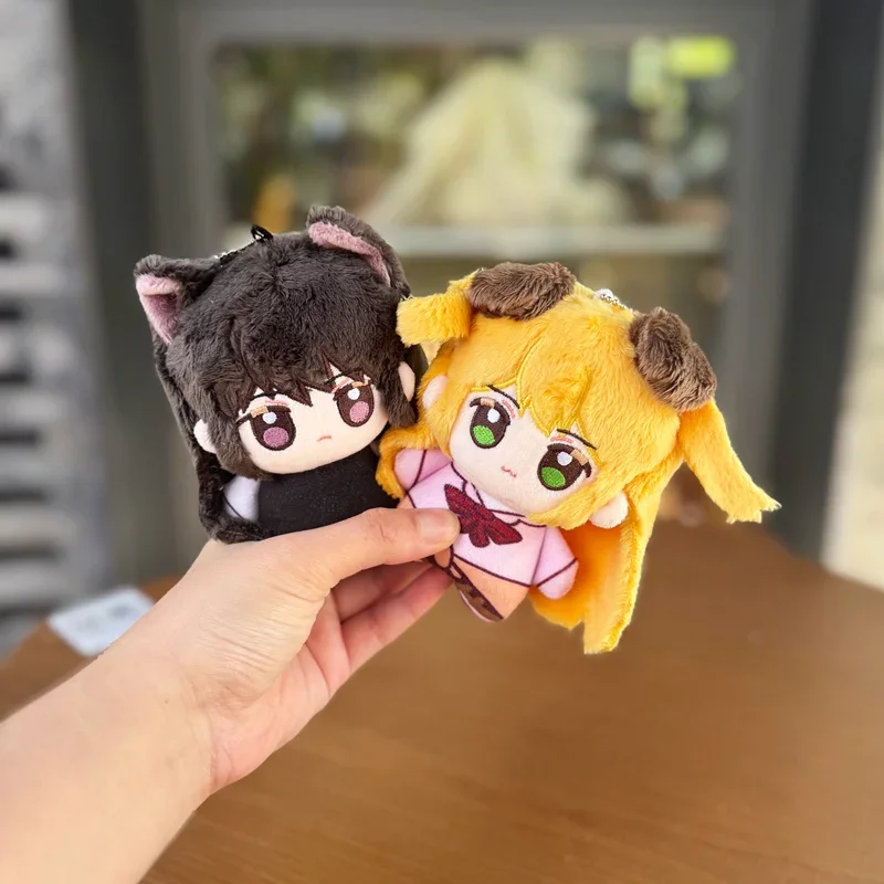 Farcito 10 cm Anime Citrus Aihara Yuzu/Aihara Mei Cartoon Peluche Stella marina Corpo Bambola Giocattoli Cotone Cosplay Portachiavi Ciondolo Regalo per bambini