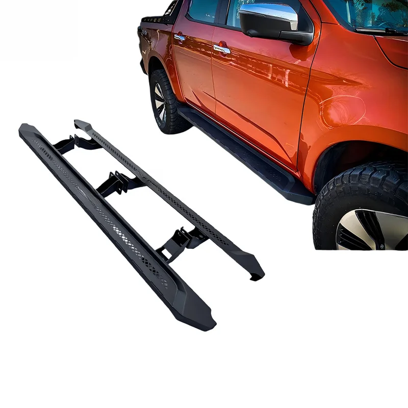 Anti-Collision Side Bars Screw On Retrofit Bumper Rails Fit D Auto Exterior Upgrade Foot Pedal Accessories