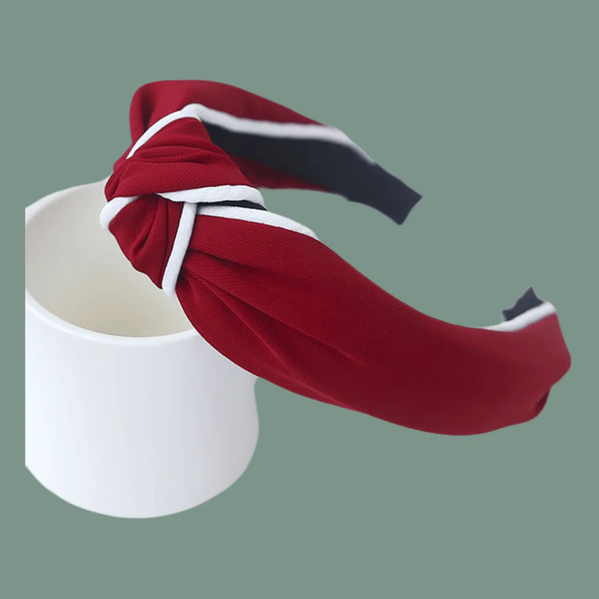 

Korean Style Chiffon Headband Wide Bow Knot Design Forest Fairy Tone Hair Hoop for Women Elegant Hair Accessories