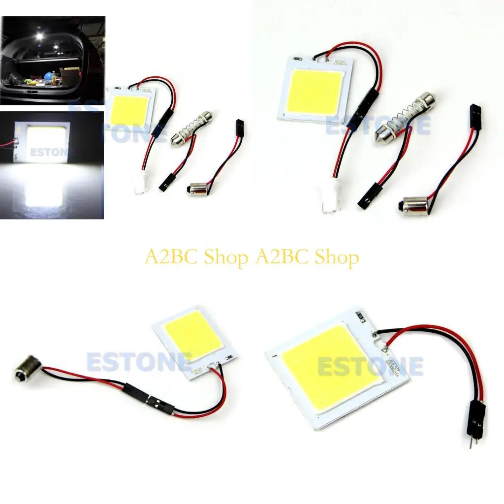 

A2BC Waterproof Car Reading Light USB Ceiling Lamp LED for Truck-RV 7W COB 48-LED T10