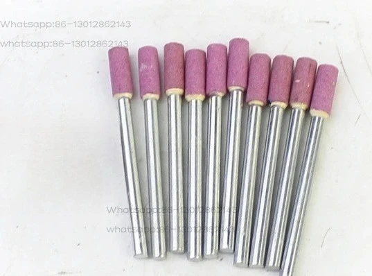 Electric grinding accessories imported flintheadwheel  head conical column metal stainless steel 3 mm