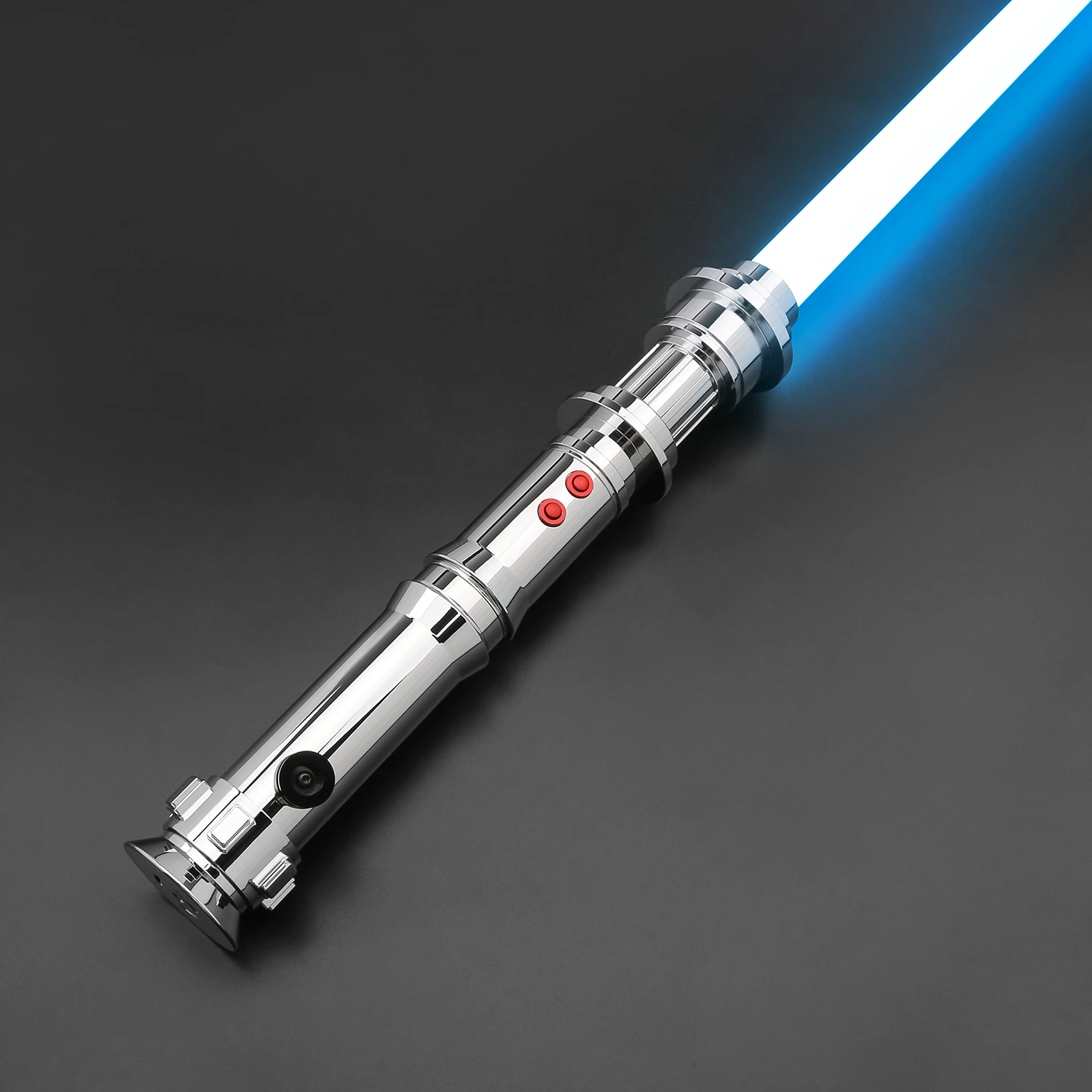 TXQSABER Kyle RGB Pixel heavy dueling laser sword Smooth Swing Metal Handle lightsaber Cosplay FOC jedi sword 12 Colors