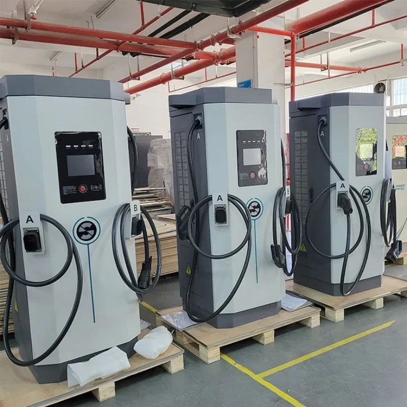 60KW 100KW 120KW 150kw 160KW Schnelle DC EV Ladestation Elektrofahrzeug EV Ladegerät CCS1/CCS2/GBT/CHAdeMO