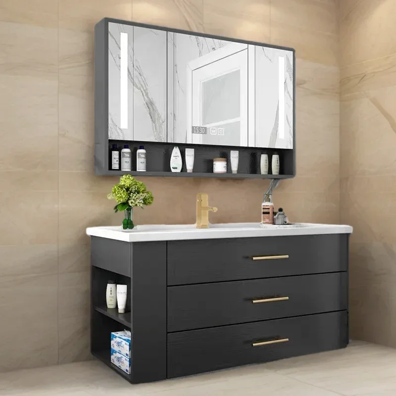 

Plastic cabinet Storage Cabinet Locker Wc Furniture Closed Toilet Medicine Double Washbasin Salon Station Vanity Kitchen szafka