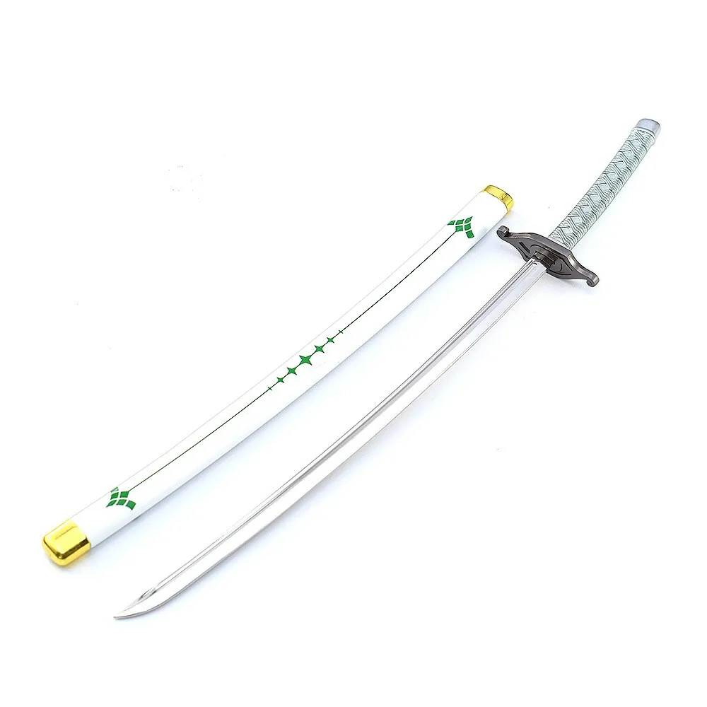 26cm Ulquiorra Schiffer Zanpakutou Anime Peripherals Kurosaki Ichigo Katana Full Metal Sword Weapons Model Collectible Male Toys