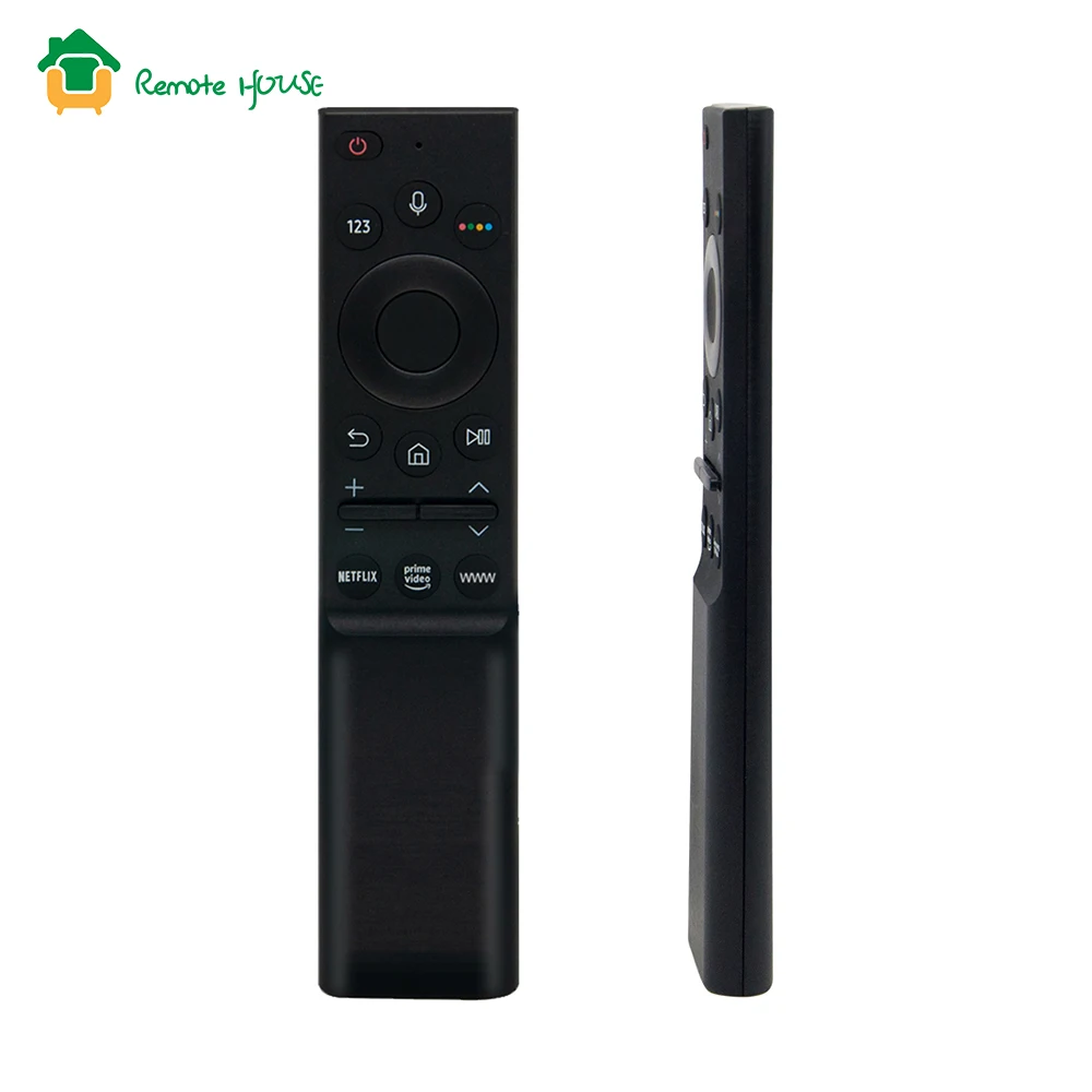 BN59-01363L Voice Remote Control Use For Samsung Smart QLED Series TV UN50AU8000FXZA Remoto with WWW Netflix Button