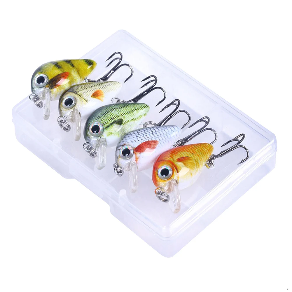 Freshwater Saltwater Tool Fishing Lure Garden Indoor Office Replacement Accessories Lifelike Parts 10# Hook 2.7cm image 3