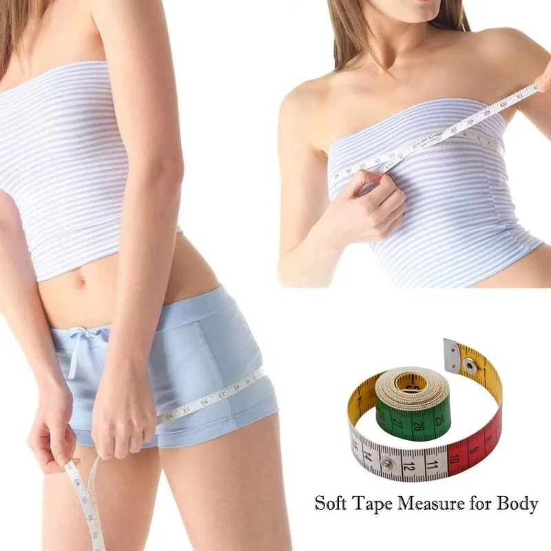 1.5m Body Measuring Tape Ruler Sewing Tailor Tape Mini Seamstress Measure Soft Flat Centimeter Tape Measure For Sewing Meter