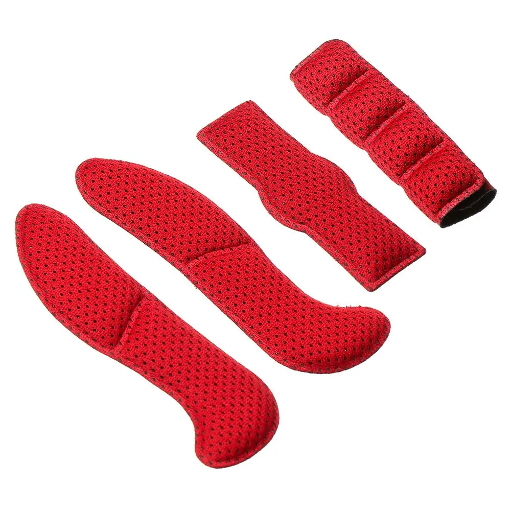 Outdoor Sports Sealed Replacement Protection Sponge Pad with Insect Net Helmet Inner Padding Kit Foam Pads Set
