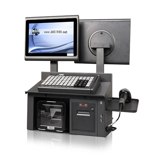 Bestsellers All-in-One POS for Aliexpress, Capacitive Touch Screen, 58mm Thermal Printer Bluetooth5.2/Wi-Fi6 for Supermarket