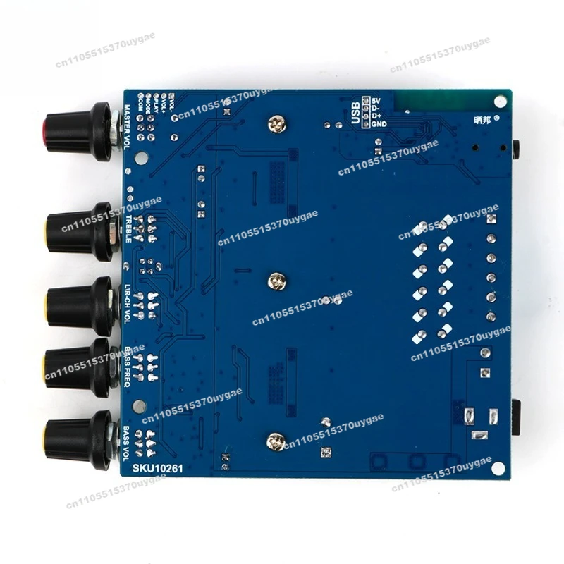 

Плата цифрового усилителя мощности Bluetooth 5,0, 2,1-канальный, 50 Вт * 2 + 100 Вт, сабвуфер TPA3116D2, оригинальный чип