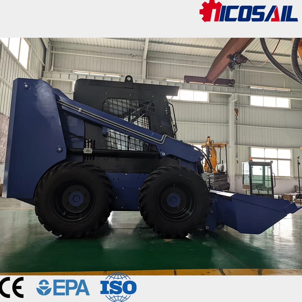 

Nicosail Skid Steer Loader JC25 CE Certified Solid Build Easy Operation for Agricultural Landscaping