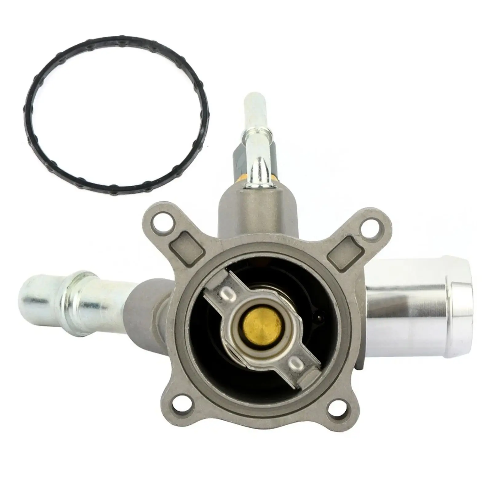 1Pc For 2.4L Engine Coolant Thermostat Housing Assembly 5047772AB 5047263AC For Chrysler 200 For Dodge Dart For Jeep Car Parts