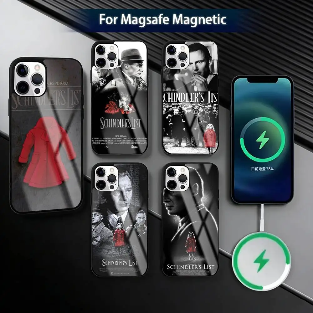 Schindler's - List Vintage Movie  Phone Case For iPhone17,16,15,14,13,12,11 Plus,Pro Magnetic For Magsafe Wireless Charging