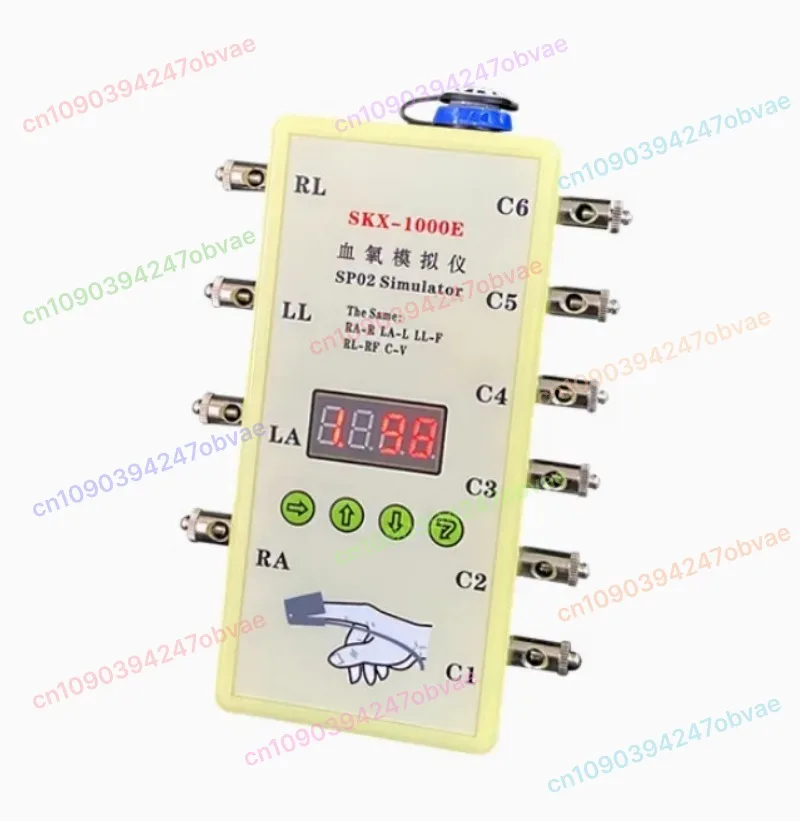 

SKX-1000E Spo2/ECG/EKG Simulator for testing devices with screen