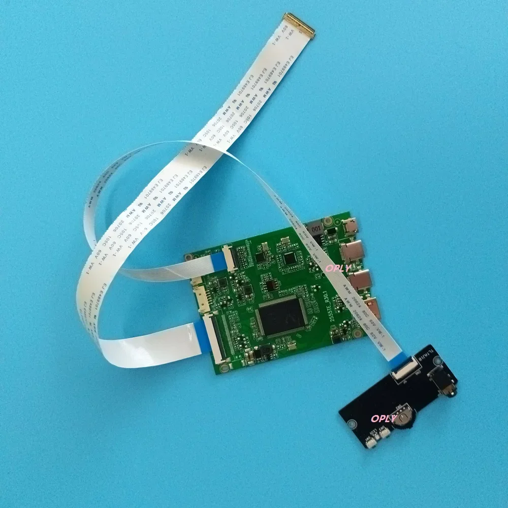 EDP Controller board 2K for NV156FHM-N32 NV156FHM-N38 NV156FHM-N3D 1920X1080 Type-c Micro USB Mini HDMI-compatible LCD LED panel