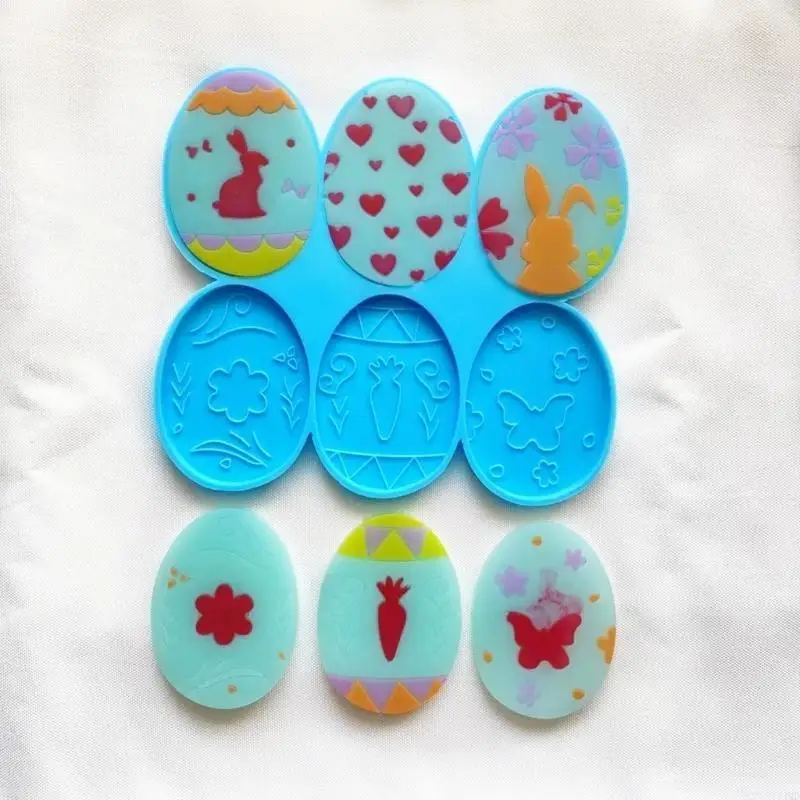 

T4MD Пасхальные яйца очарование смолы плесени для взрыва