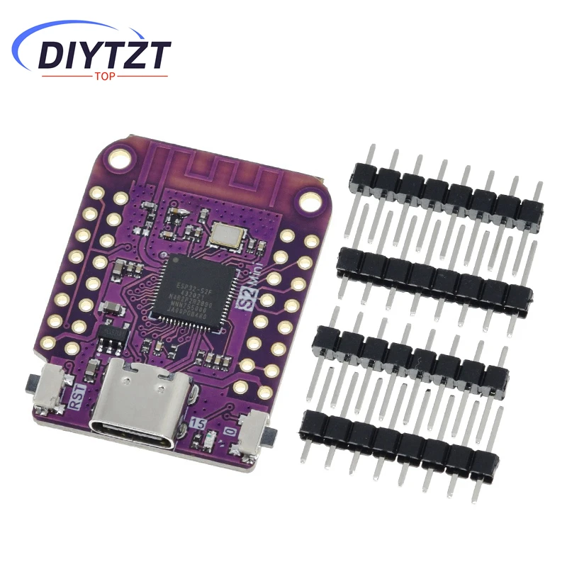 1/5PCS ESP32 S2 Mini V1.0.0 WIFI IOT Board Based ESP32-S2FN4R2 ESP32-S2 4MB FLASH 2MB PSRAM WIFI Module Development Board