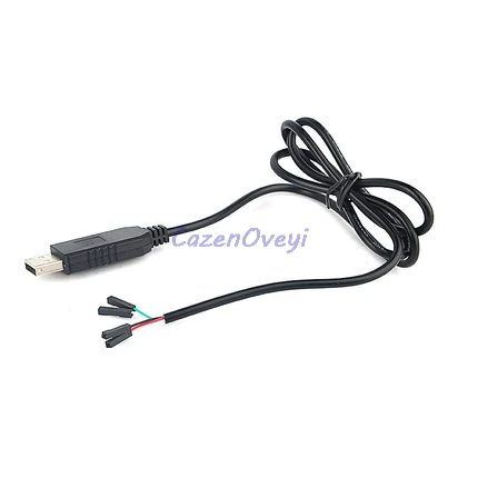 1pcs/lot 1m USB To RS232 TTL UART PL2303HX Auto Converter USB to COM Cable Adapter Module new In Stock