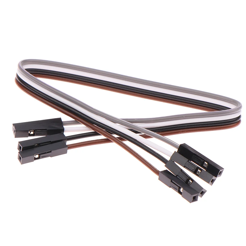 Мини-программатор ST-LINK V2 для STM8 STM32 с защитной крышкой и кабелем DuPont