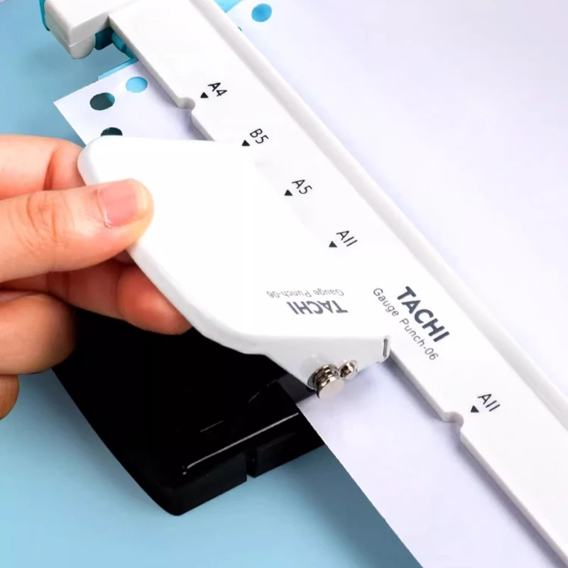 6-Hole لكمة ل الموثق A4 A5 B5 آلة اللكم مكتب عمل منظم DIY بها بنفسك ملزمة أجهزة الكمبيوتر المحمولة ملف ورق الحرف أداة تخريم
