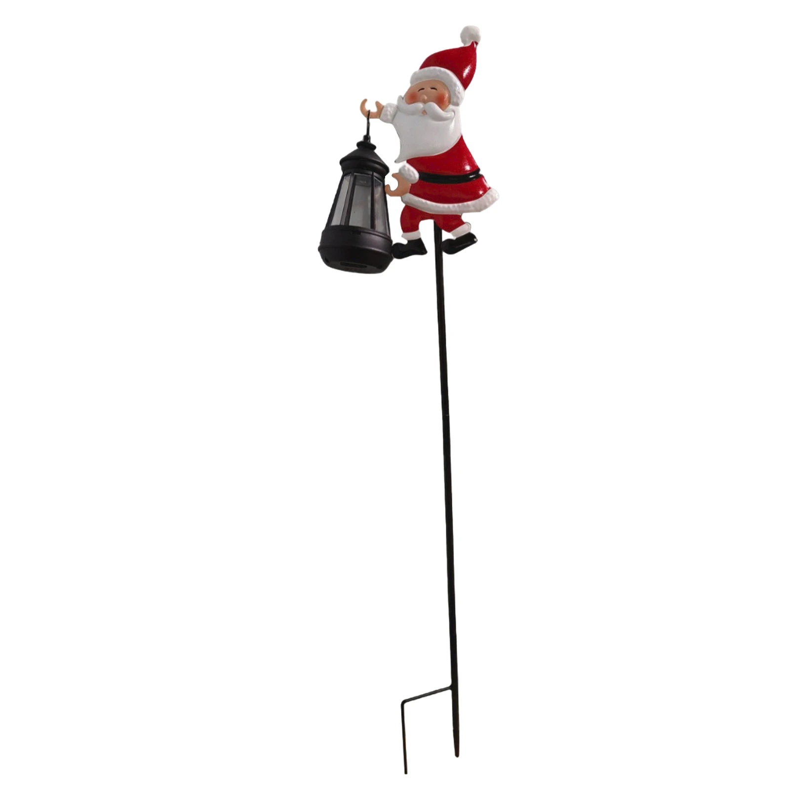 

Santa Light Magical Christmas Watering Can With Solar Led Lights For Holiday Decor