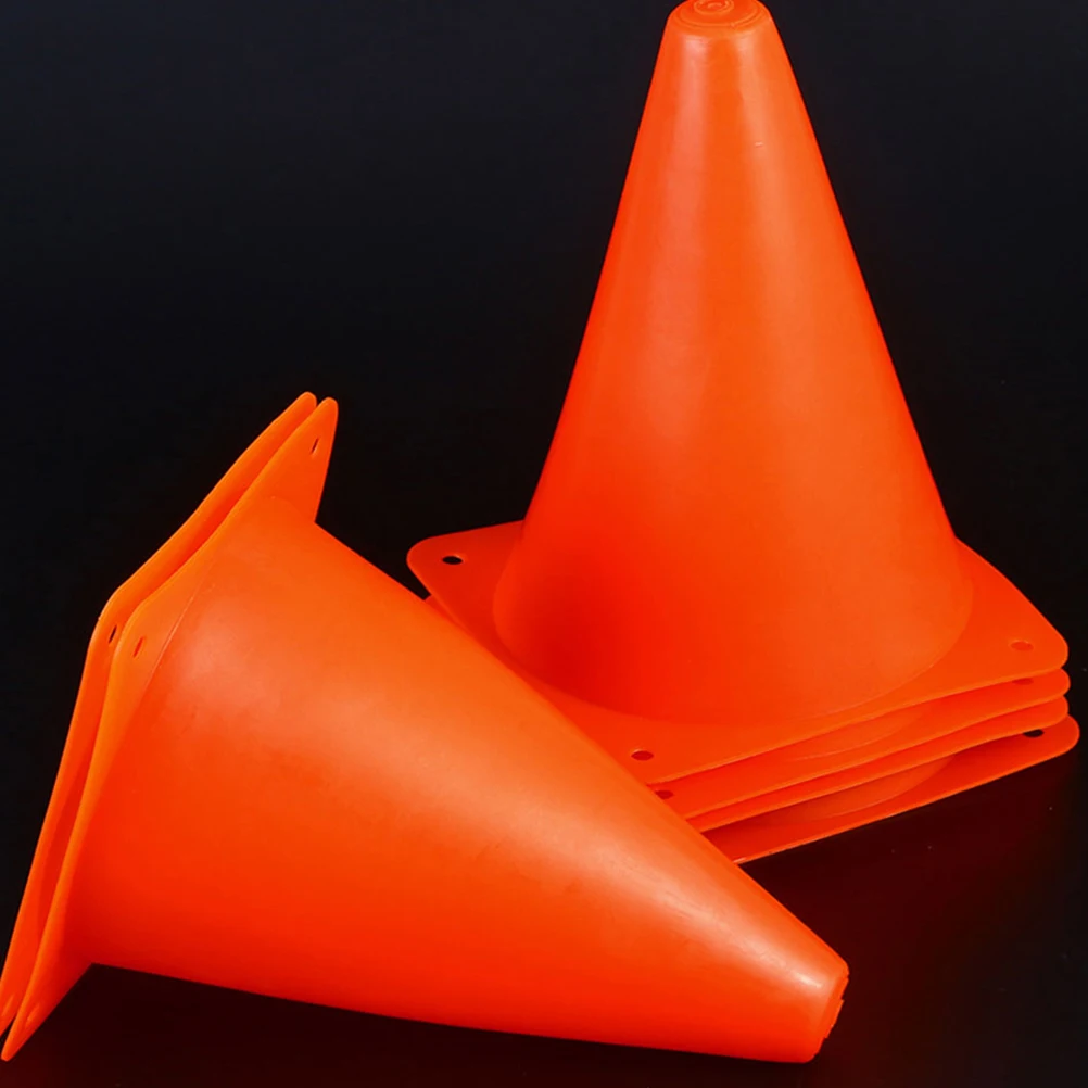 

16Pcs Roller Skating Cones Bright Colored Small Sports Training Marker Cones Stable Stackable for Agility Soccer Football