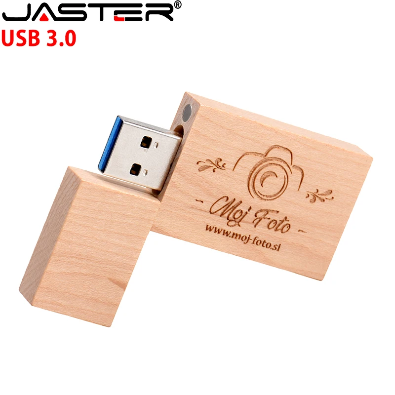 Высокоскоростной флеш-накопитель USB 3,0 с бесплатным логотипом на заказ, флэш-накопители, деревянные деловые подарки, карта памяти, U-диск с реальной емкостью 64 Гб/32 ГБ/16 ГБ