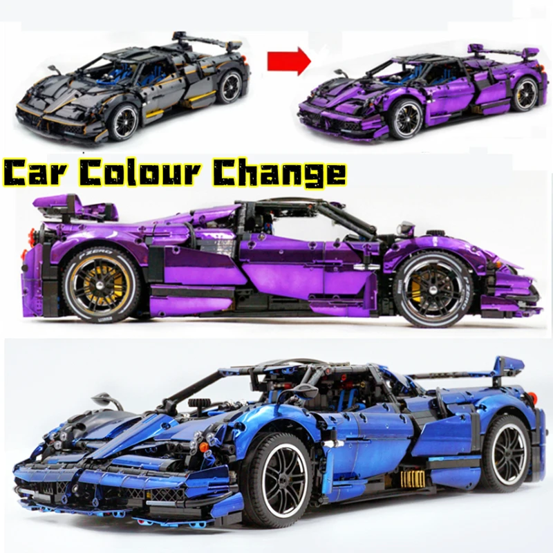 Car Colour Change External Part Wide Body Wheel Arch Modification Accessories Compatible MouldKing 13182 MOC Building Blocks