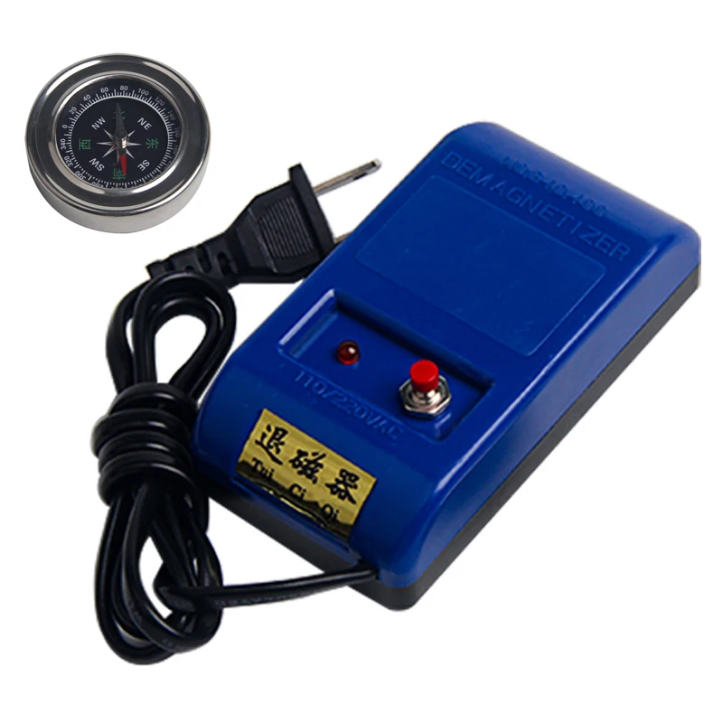 

2PCS Watch Demagnetizer Watch Demagnetization Watch Time Adjustment Proofreading Watch Repair Tool Compass Test Tool Kits
